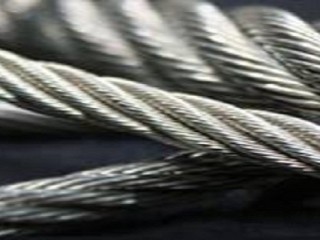 Stainless steel wire rope for lifting and hoisting