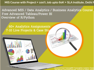 Best MIS Training Course in Delhi, 110089, 100% Placement[2024] - Online Data Analytics Course in Noida, SLA Analytics