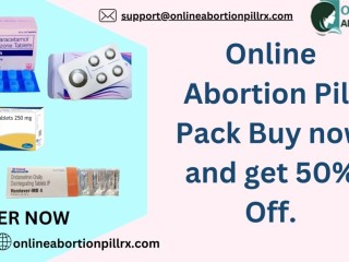 Online Abortion Pill Pack Buy now and get 50% Off.