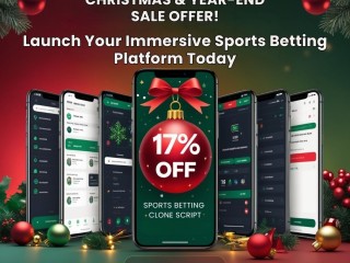 Kickstart Your Gaming Platform with Plurances Sports Betting Clone Script Christmas Offer Inside!