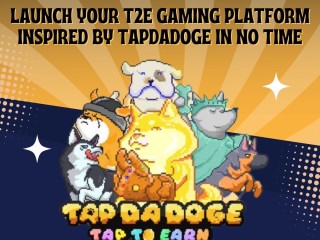 Revolutionize Gaming with Our Tapdadoge Clone Script Tap, Earn, and Lead!