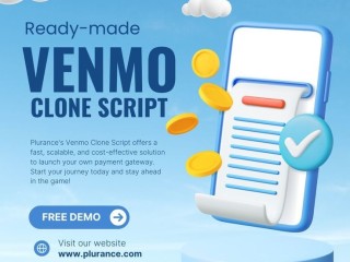 Launch Your Own P2P Payment App with Plurances Venmo Clone Script!