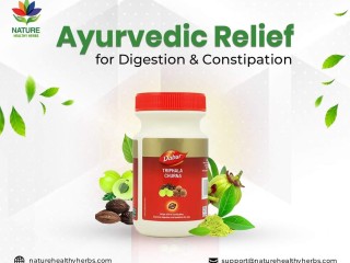 Dabur Triphala Churna- Ayurvedic relief for digestion and constipation.