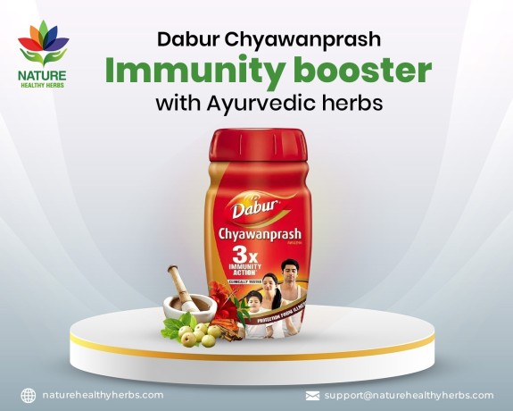 Dabur Chyawanprash - Immunity Booster with Ayurvedic medicine.