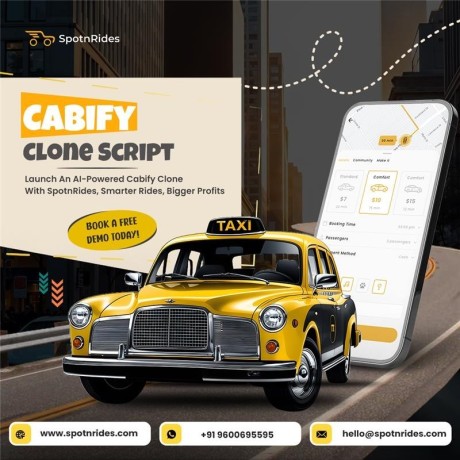 Kickstart Your Ride-Hailing Business with Cabify Clone App!