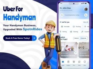 Launch the Next-Gen Uber for Handyman App with SpotnRides!