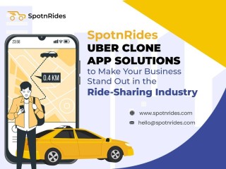 Run Your Taxi Startup Seamlessly with SpotnRides Uber Clone App
