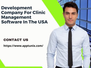 Development Company For Clinic Management Software In The USA