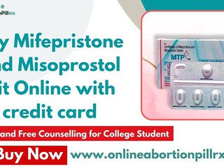 Buy Mifepristone and Misoprostol Kit Online with credit card