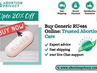 Buy Generic RU486 Online: Trusted Abortion Care