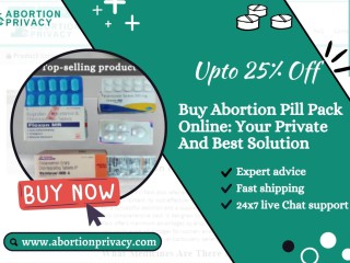 Buy Abortion Pill Pack Online: Your Private And Best Solution