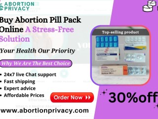 Buy Abortion Pill Pack Online A Stress-Free Solution