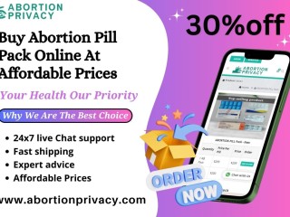 Buy Abortion Pill Pack Online At Affordable Prices