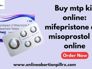 Buy mtp kit online: mifepristone and misoprostol kit online