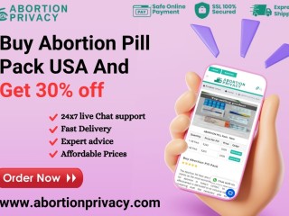 Buy Abortion Pill Pack USA And Get 30% off