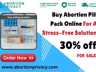 Buy Abortion Pill Pack Online For A Stress-Free Solution