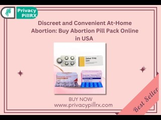 Discreet and Convenient At-Home Abortion: Buy Abortion Pill Pack Online in USA