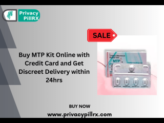 Buy MTP Kit Online with Credit Card and Get Discreet delivery within 24hrs