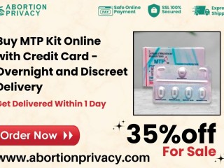 Buy MTP Kit Online with Credit Card - Overnight and Discreet Delivery