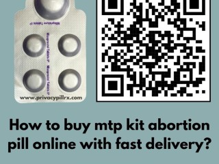 How to buy mtp kit abortion pill online with fast delivery?