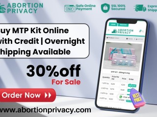 Buy MTP Kit Online with Credit | Overnight Shipping Available