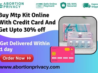 Buy Mtp Kit Online With Credit Card And Get Upto 30% off