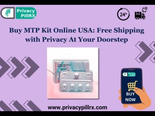 Buy MTP Kit Online USA: Free Shipping with Privacy At Your Doorstep