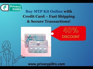 Buy MTP Kit Online with Credit Card Fast Shipping & Secure Transactions!