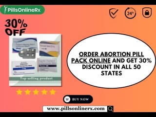 Order Abortion Pill Pack Online and Get 30% Discount in all 50 States