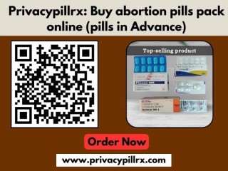 Privacypillrx: Buy abortion pills pack online (pills in Advance)