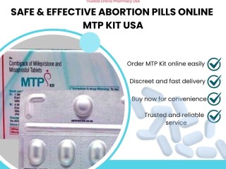 MTP Kit - Safe & Effective Abortion Pills Online | MTP Kit USA