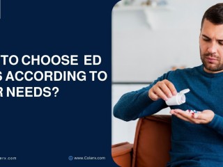 How to Choose ED Pills According to Your Needs?