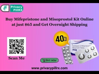 Buy Mifepristone and Misoprostol Kit Online at just $65 and Get Overnight Shipping
