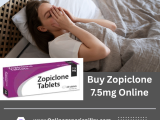 Struggling with Insomnia? Buy Zopiclone 7.5mg from Onlinegenericpillrx Now