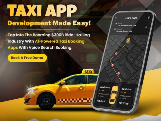 Hands-Free Taxi Booking App Development with Voice Control!