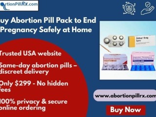 Buy Abortion Pill Pack to End Pregnancy Safely at Home