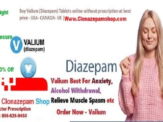 Buy Diazepam Online Get Upto 50% Off In The USA For Anxiety Medication