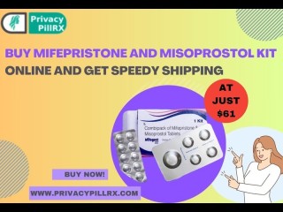 Buy Mifepristone and Misoprostol Kit Online and Get Speedy Shipping