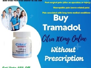 Bulk Order Now- Tramadol 100mg- Pain Relief Medicine- Doctor Trusted