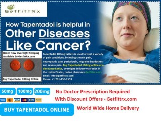 Buy Tapentadol 100mg Online Without Prescription Get 30% Discount Free HomeDelivery