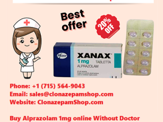 Xanax Alprazolam 1mg without Prescription | anxiety, panic disorder, and depression