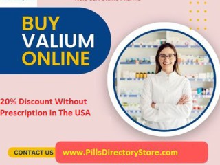 Get Proper Anxiety Treatment with Valium Online Fast Shipping With Discount Price